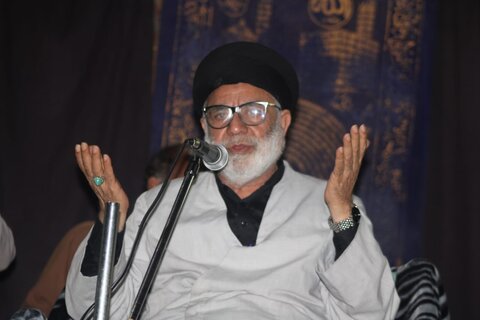 انجمنِ شرعی کے تحت 13 ویں محرم کا جلوس برآمد/یزید کا کردار و عمل؛ اسلام، شریعت اور انسانی بنیادی اصولوں اور اخلاقیات سے عاری تھا: آقا سید حسن صفوی