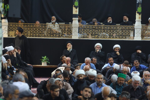 تصاویر / مراسم عزاداری دهه دوم ماه محرم در بیت مرحوم آیت الله العظمی بروجردی