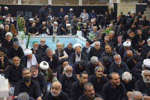 تصاویر / مراسم عزاداری دهه دوم ماه محرم در بیت مرحوم آیت الله العظمی بروجردی