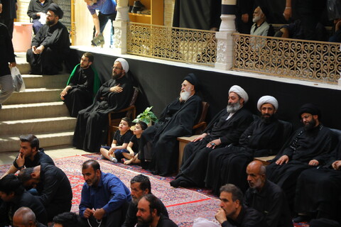 تصاویر / مراسم عزاداری دهه دوم ماه محرم در بیت مرحوم آیت الله العظمی بروجردی