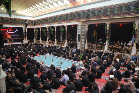 تصاویر / مراسم عزاداری دهه دوم ماه محرم در بیت مرحوم آیت الله العظمی بروجردی