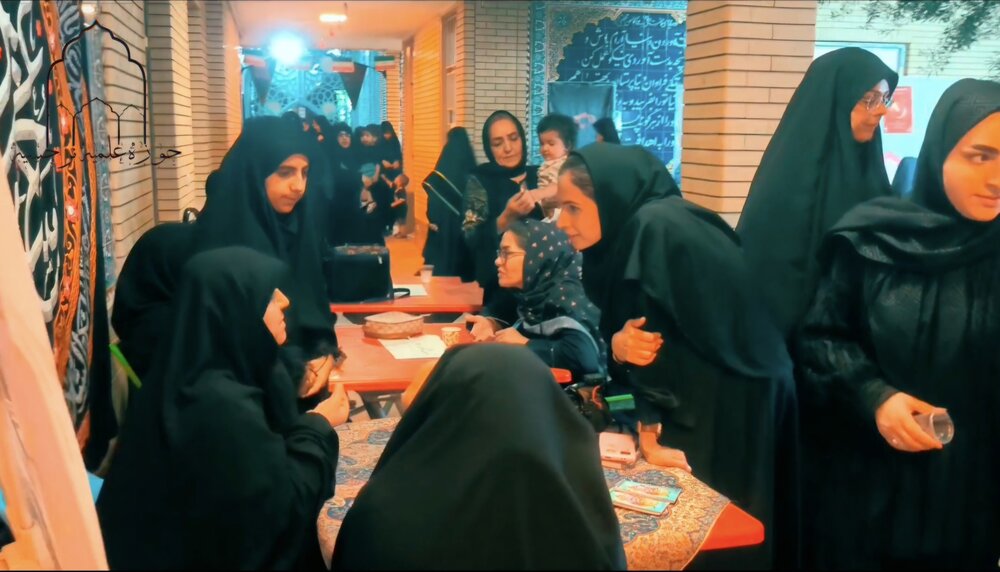 فیلم| گزارش فعالیت های تبلیغی مدرسه علمیه نرجسیه سیرجان در دهه اول محرم