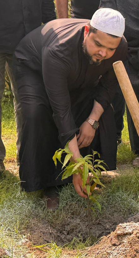 अलीगढ़: इमाम हुसैन (अ) की याद में वृक्षारोपण, मानवता और शांति का संदेश