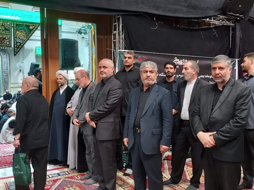 برگزاری گرامی‌داشت شهدای حمله رژیم صهیونی به ندامتگاه اوین در تهران