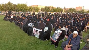 تصاویر/ تجمع بزرگ زینبیون در شهرستان نقده