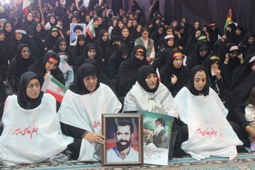 تصاویر/ اجتماع عظیم زینبیون در میاندوآب