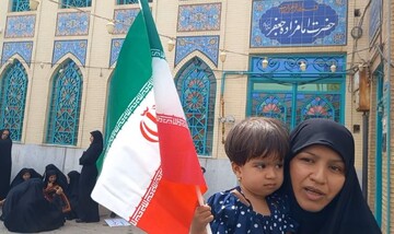 فیلم| پیام بانوان یزدی در اجتماع زینبیون
