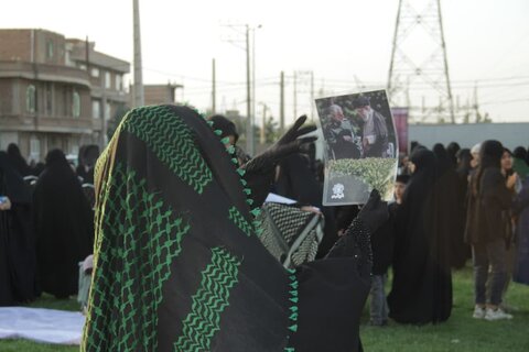 تصاویر/ تجمع بزرگ زینبیون در شهرستان نقده