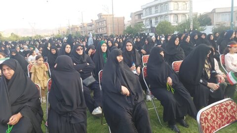 تصاویر/ تجمع بزرگ زینبیون در شهرستان نقده