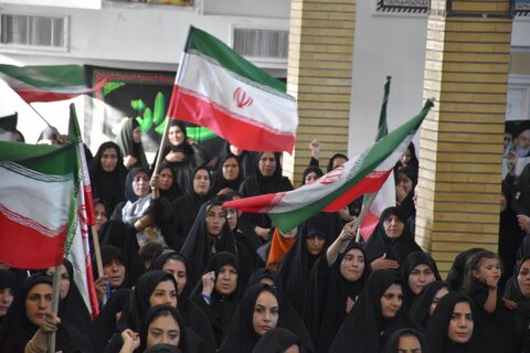 تصاویر اجتماع بانوان زینبی در کوهدشت