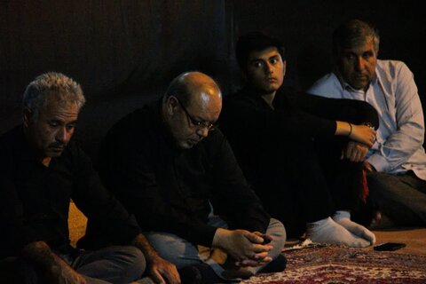 تصاویر/ عزاداری دهه دوم محرم در مدرسه علمیه نقده