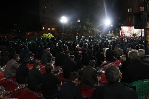 تصاویر/ مراسم سخنرانی و عزاداری دهه دوم محرم الحرام در خوی