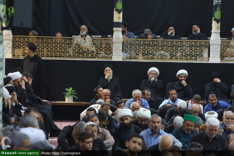 Photos/Cérémonie de deuil pour l'Imam Hussein (AS) lors de la deuxième décade de Muharram, au domicile du défunt Grand Ayatollah Boroujerdi