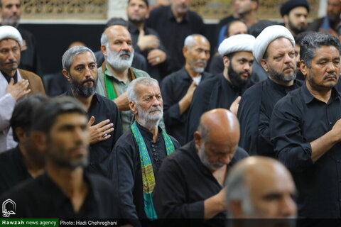 Photos/Cérémonie de deuil pour l'Imam Hussein (AS) lors de la deuxième décade de Muharram, au domicile du défunt Grand Ayatollah Boroujerdi