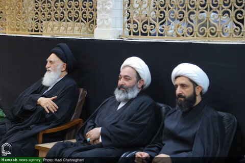 Photos/Cérémonie de deuil pour l'Imam Hussein (AS) lors de la deuxième décade de Muharram, au domicile du défunt Grand Ayatollah Boroujerdi