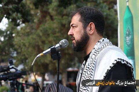 تصاویر / اجتماع بزرگ  زینبیون  در قزوین - نمایش اقتدار و بصیرت زنان قزوینی