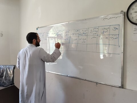 تصاویر / دوره تابستانی ۱۵ روزه مدرسه علمیه ولی عصر(عج) سامن