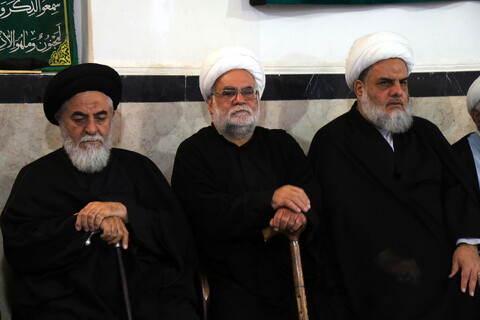 مراسم چهلمین روز درگذشت حجت الاسلام والمسلمین عبدالرحمان یوسف‌پور