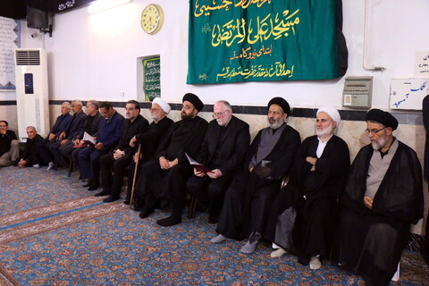 مراسم چهلمین روز درگذشت حجت الاسلام والمسلمین عبدالرحمان یوسف‌پور