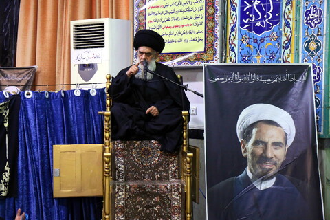 مراسم چهلمین روز درگذشت حجت الاسلام والمسلمین عبدالرحمان یوسف‌پور