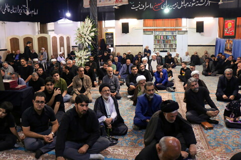 مراسم چهلمین روز درگذشت حجت الاسلام والمسلمین عبدالرحمان یوسف‌پور