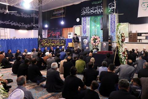 مراسم چهلمین روز درگذشت حجت الاسلام والمسلمین عبدالرحمان یوسف‌پور