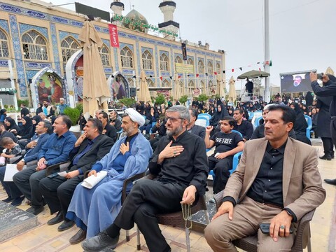تصاویر/ محفل قرانی به سوی فتح در گلزار شهدای کرمان