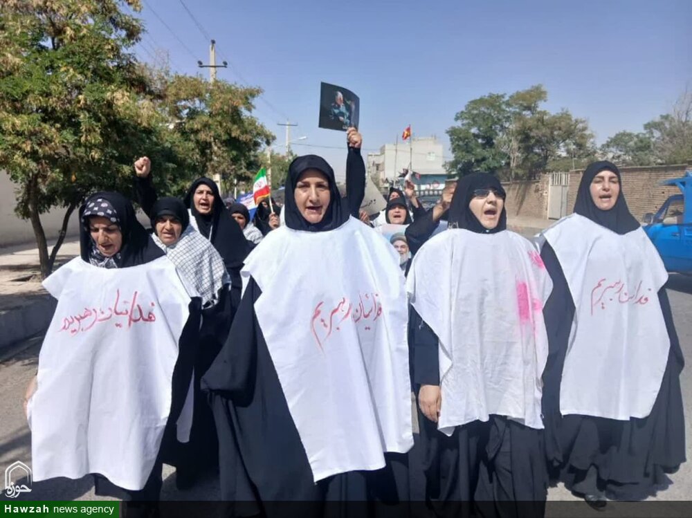 اجتماع عظیم زینبیون در ملایر