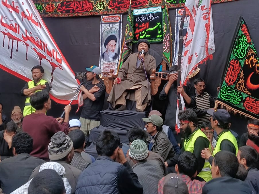 سانکوہ و سورو ویلی میں شہدائے کربلا کے دفن کی مناسبت سے مجالسِ عزاء و جلوس عزاء برآمد/حوزہ نیوز کا خصوصی شکریہ ادا کیا