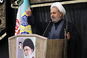 تصاویر/ آیین عبادی سیاسی نماز جمعه نوشین شهر