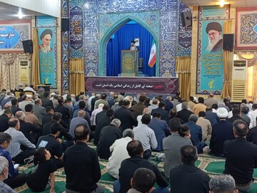 تصاویر/ برگزاری آیین عبادی سیاسی نمازجمعه بوشهر