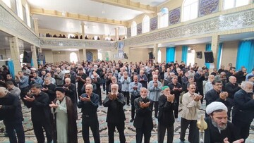 تصاویر/ اقامه نماز جمعه شهرستان بیجار