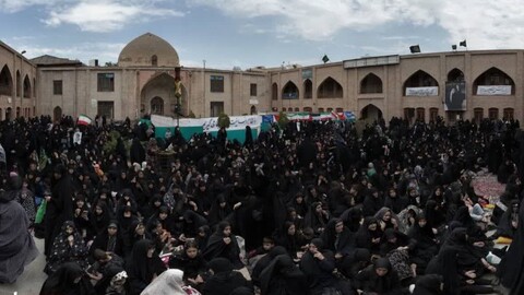 بانوان زینبی تبریز آماده پایان دادن به سلطه مستکبران