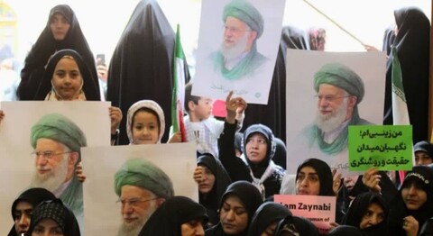 بانوان زینبی تبریز آماده پایان دادن به سلطه مستکبران