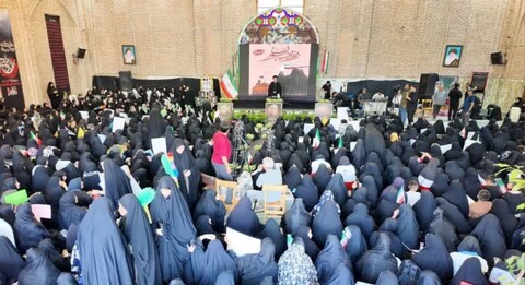 بانوان زینبی تبریز آماده پایان دادن به سلطه مستکبران