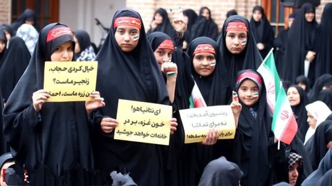 بانوان زینبی تبریز آماده پایان دادن به سلطه مستکبران