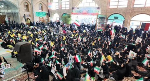 بانوان زینبی تبریز آماده پایان دادن به سلطه مستکبران