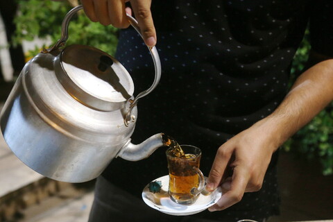 تصاویر/ شب دوم عزاداری هیئت هنر و رسانه قم