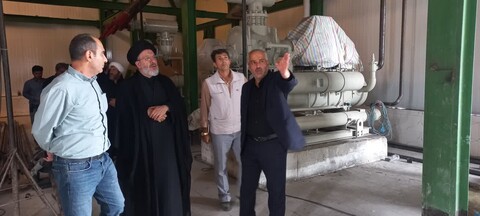 تصاویر/ بازدید مدیر کل اوقاف و امور خیریه استان آذربایجان شرقی از پروژه سردخانه ده هزار تنی موقوفه شهاب قائم اهر