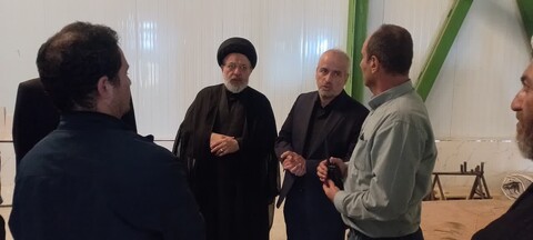 تصاویر/ بازدید مدیر کل اوقاف و امور خیریه استان آذربایجان شرقی از پروژه سردخانه ده هزار تنی موقوفه شهاب قائم اهر