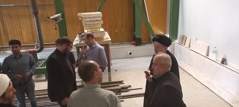 تصاویر/ بازدید مدیر کل اوقاف و امور خیریه استان آذربایجان شرقی از پروژه سردخانه ده هزار تنی موقوفه شهاب قائم اهر