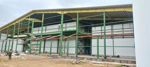 تصاویر/ بازدید مدیر کل اوقاف و امور خیریه استان آذربایجان شرقی از پروژه سردخانه ده هزار تنی موقوفه شهاب قائم اهر