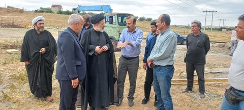 تصاویر/ بازدید مدیر کل اوقاف و امور خیریه استان آذربایجان شرقی از پروژه سردخانه ده هزار تنی موقوفه شهاب قائم اهر