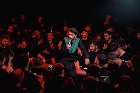 تصاویر/ عزاداری دهه دوم محرم در هیئت حسین جان ارومیه