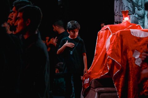 تصاویر/ عزاداری دهه دوم محرم در هیئت حسین جان ارومیه