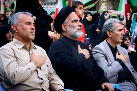 تصاویر/اجتماع باشکوه زینبیون در سلماس