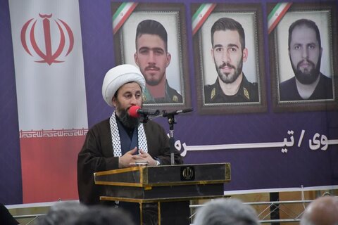 تصاویر/ مراسم بزرگداشت شهدای اقتدار در خوی