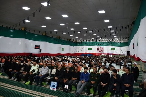 تصاویر/ مراسم بزرگداشت شهدای اقتدار در خوی
