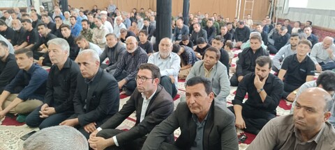 تصاویر/ اقامه نماز جمعه شهرستان اصلاندوز