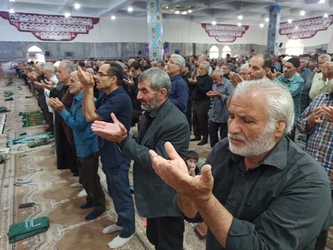 تصاویر/ نمازعبادی سیاسی جمعه کاشان